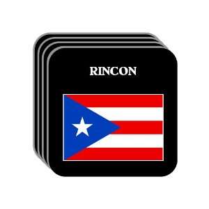  Puerto Rico   RINCON Set of 4 Mini Mousepad Coasters 