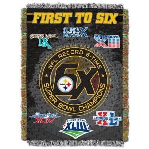  Pittsburgh Steelers NFL 1st to 6X Champs Commemorative 