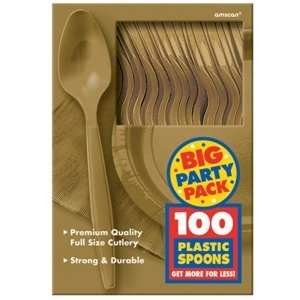  Gold Big Party Pack   Spoons