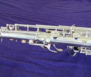 Silver plate BUESCHER C MELODY saxophone FULLY RESTORED   1924  