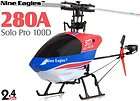 Nine Eagle Solo PRO 100 3G Flybarless 3D Mirco Helicopter FREE 