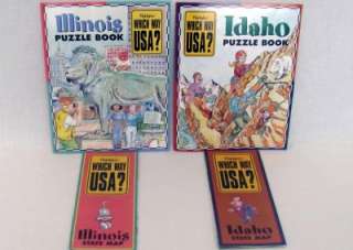 Lot 40 New Highlights Which Way USA? State Puzzle Magazines for Kids 