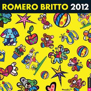 Romero Britto 2012 Wall Calendar  