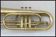   Son Model NA42 Gold Lacquered Marching Mellophone NA 42 197484  