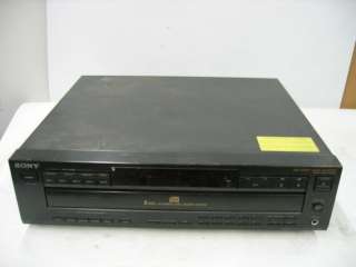 Sony CDP C525 5 Disc Compact Disc Player  