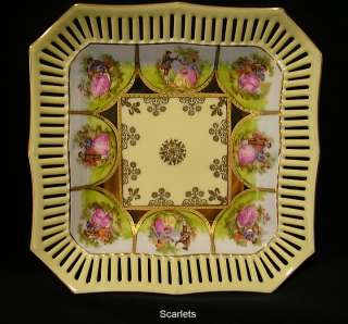 RARE~LOVE STORY~COURTING COUPLES~Lattice BOWL~W/GERMANY  