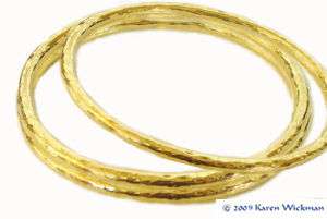   SOLID 22k GOLD Bangles 74 GRAMS (or avail for quote in 24k )  