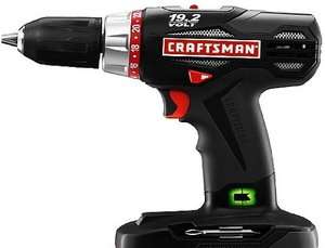   Craftsman 315.119100 19.2V 1/2 Cordless Drill/Driver W/Built in Light