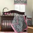 JCPenney   Okie Dokie® Lipstick Zebra 4 pc. Baby Bedding Set customer 
