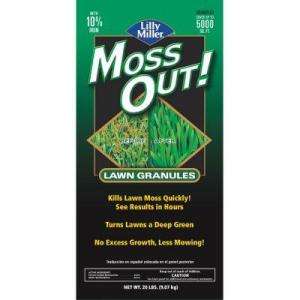 Lilly Miller 20 Lb. Moss Out Lawn Granules 5601151  