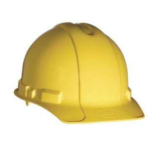 3M Tekk Protection Hard Hat With Pin Lock Adjustment   Yellow 91296 