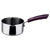 This Morning by Prestige 14cm Stainless Steel Milk Pan, Purple