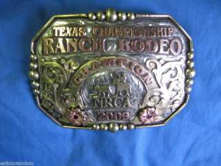   Mortenson RANCH Trophy Rodeo Belt Buckle Custom Made for You  