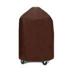 29 in. Chocolate Brown Round Grill and Smoker Cover