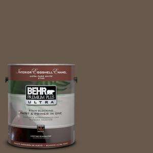 BEHR Premium Plus Ultra #UL170 23 Aging Barrel Interior Eggshell 