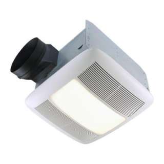NuToneUltra Silent 110 CFM Ceiling Exhaust Bath Fan with Light and 