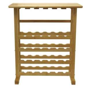Winsome Wood Vinny 24 Bottle Wine Rack 83024 at The Home Depot 