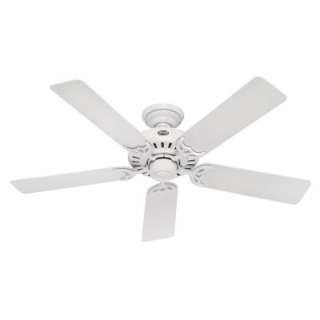 Summer Breeze 52 in. White Ceiling Fan 25517 at The Home Depot