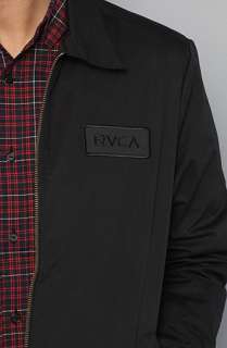RVCA The RVCA Starter Jacket in Black  Karmaloop   Global 