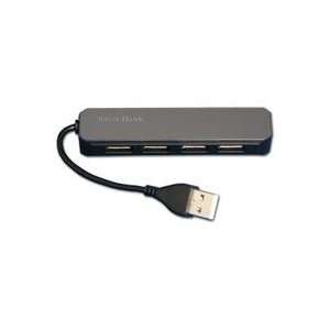 Silver Hawk USB 2.0 Hub 4 Port passiv HUB USB 4P 4 x USB  A / Buchse 1 