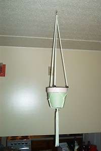   PLANT HANGER   HOLDS A 4 TO 8 INCH POT   24    4mm Cord  