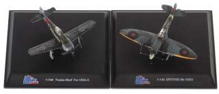 RAF Spitfire & Luftwaffe Fw 190A 1144 scale Two Pack  
