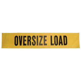 Safety Flag Oversize Load Sign 8755  