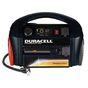 Duracell Powerpack 300   300 Watts, Vehicle Jumpstart, Detachable LED 