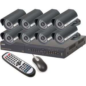 See 16 Channel DVR with 8 Bullet Cameras and 1TB HDD  
