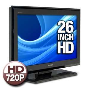 Sony KDL26L5000 Bravia LCD HDTV   26, 720p, 1080i, 25001, 1366 x 768 