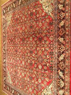 5x12 Excellent Condition Handmade Antique Persian Mahal Vegetable 
