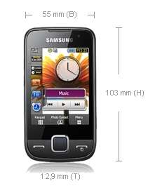 Samsung S5600 Handy (Touchscreen, 3 MP Kamera,  Player, Bluetooth 