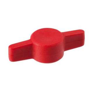 Crown Bolt Red 1/4 In. Plastic T Knob 78138  