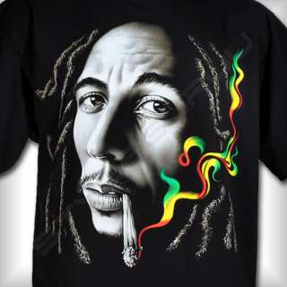 Bob Weed Spliff Kiffer Spliff Kult Jamaica T Shirt  