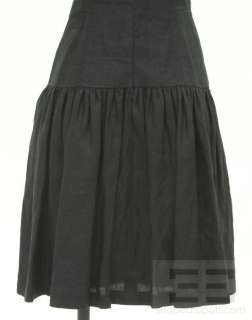 Chanel Black Linen Sleeveless Sundress 96P, Size 34  