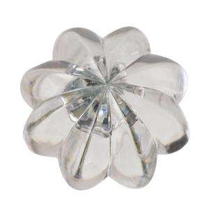   Mirror Rosette Bud Clear With 3/4 in. Stud 83348 