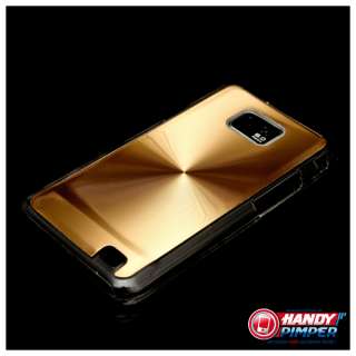   Galaxy S2 9100 Hardcase Schutzhülle Backcover Case Tasche Gold  