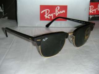 Ray Ban Clubmaster Black RB 3016 W0365 49mm 805289653653  