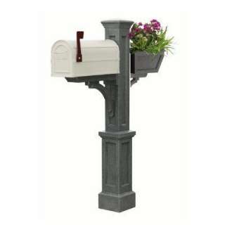 Mayne Westbrook Plus Plastic Mailbox Post 580A00200  