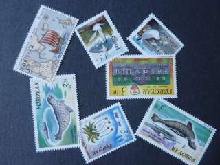 FAROE ISLANDS XF MINT NEVER HINGED NEW ISSUES STAMP COLLECTION  