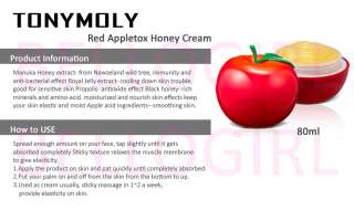 Tonymoly Red Appletox Honey Cream 80ml BELLOGIRL  