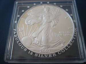 USA 1 DOLLAR 2007 PP SILVER EAGLE, 1 OZ  