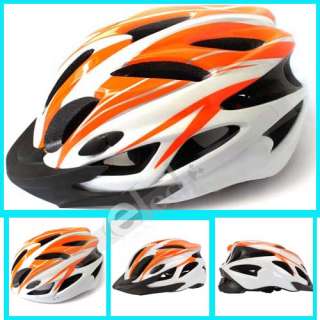 New Cool 18 Holes Bike Bicycle Cycling Sports Adult Helmet Orange Size 