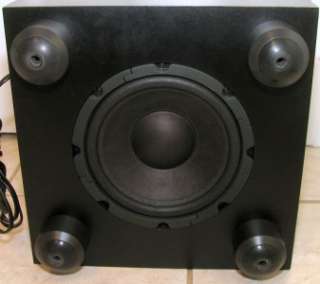   Subwoofer Home Stereo Speaker sub135 with Monster Cable *No Reserve