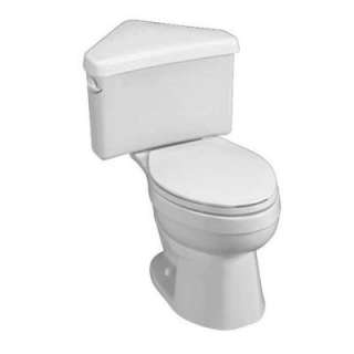   Titan 2 PieceRound Right Height Toilet in White with Triangle Tank