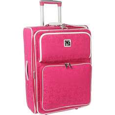 Diane von Furstenberg Studio Jacquard 28 Expandable Rolling Suitcase 