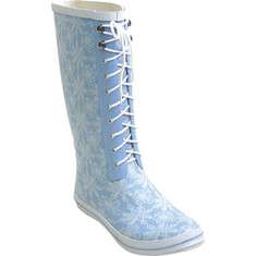 Barefoot Tess Lace Up Rain Boot    