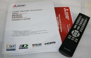 Mitsubishi WD 65638 65 Full 3D 1080p HD DLP Television (3345460 