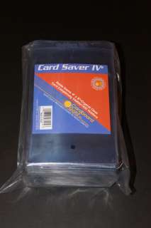 Card Saver 4 (IV) (Cardboard Gold) 100ct Card Holders  