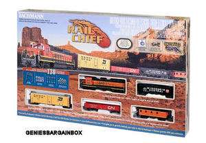 HO Bachmann RAIL CHIEF Freight Train Complete Sealed Set gbb ihc New 